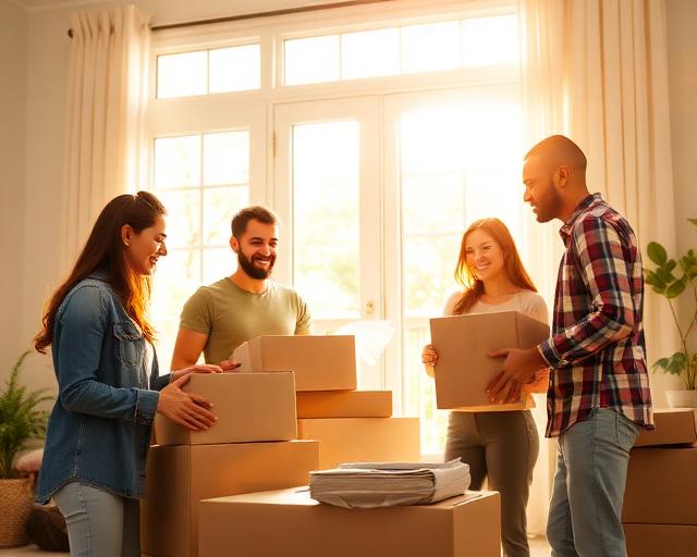 Executive family exploring Nashville luxury neighborhood during relocation